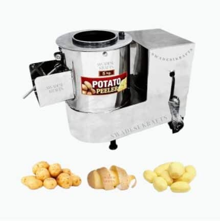 Potato Peeling & Slicing Combo Machine
